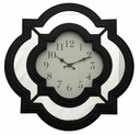 20" Burst Design Plastic Mirrored Wall Clock (4 pcs/ctn)