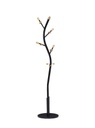 69" Black Tree Design Metal Coat Rack (1 pcs/ctn)