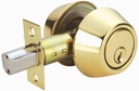 Stainless Steel Dead Lock and Double Key Set (12 sets/ctn)