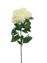 Single Peony Dia 15cm Stem 83cm, White (360 pc/ctn)