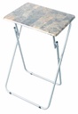 Marble Folding Table with Silver Coated Legs (6 pcs/ctn)