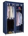 43"x18"x66" Blue PEVA Clothes Roll Up Closet (6 pcs/ctn)