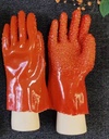 1 pair 18" Polyester w. PVC Wrinkle Gloves (48 pair/ctn)
