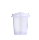 35 Liter Deep Round Plastic Box with Lid (6 pc/ctn)