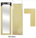 12"x47" Light Gold Over-the-Door Mirror (6 pcs/ctn)