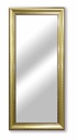 30"x64" Large Gold Over-the-Door Mirror (2 pcs/ctn)