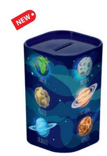[HT10101] Kids Planet and Universe Design Money Box (24 pcs/ctn)