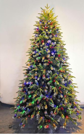 [HT6589] 89&quot; LED Lights and Decorations Christmas Tree (1 pcs/ctn)