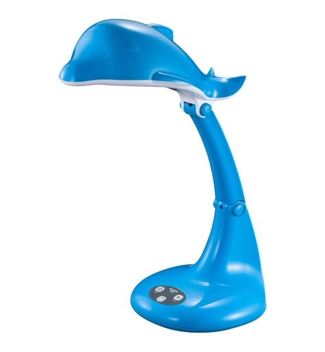 [L5118BL] 10 Watt Blue Dolphin Design LED Desk Lamp (6 pcs/ctn)