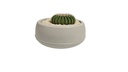 0.86LT Arrangement Flower Pot, Off White (30 pc/ctn)