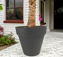 46LT Flower Pot, Grey (48 pc/bag)