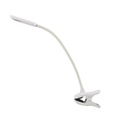 5 Watt LED 5"x2.4"x15" White Clip-On Desk Lamp (18 pcs/ctn)