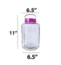 5 Liter Glass Storage Jar with PP Lid (6 pc/ctn)