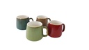 13 oz  new Bone China Mug w. Assorted Pattern (48 pc/ctn)