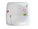 10.5" Square Plate, 100% Melamine (24 pcs/ctn)