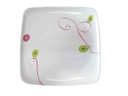 10.5" Square Plate, 100% Melamine (24 pcs/ctn)