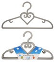 5 pc Childrens Clothes Hangers Set, Mixed Color (24 sets/ctn