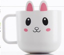 Smiling Rabbit Design Plastic Cup (48 pcs/ctn)