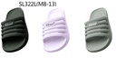 Man Summer Slippers, Mixed Colors (36 pair/ctn)