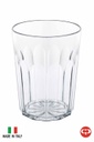 Medium Oasi Ribbed Plastic Italian Tumbler (24 pcs/ctn)