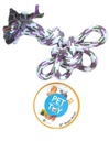 Polyester Knotted Rope Dog Toy (80 pcs/ctn)