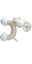 9.4" Linen Texture Animal Dog Toy (80 pcs/ctn)