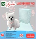 50 Sheet Absorbent Dog Training Pads (8 pcs/ctn)