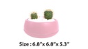 0.86LT Arrangement Flower Pot, Rose Pink (30 pc/ctn)