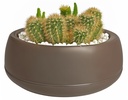 4.8LT Arrangement Flower Pot, Mocha (10 pc/ctn)