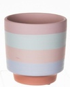 Multi Ceramics Flower Pot, H5.3"xD5.1",  13.5x13cm (12 pc/ctn)