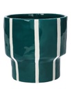 Petrol Ceramics Flower Pot, H5.8"xD5.9",  14.8x15cm (12 pc/ctn)