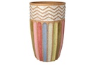 Multi Ceramics Flower Pot, H11.2"xD8.9",  28.5x22.5cm (2 pc/ctn)