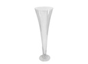 Clear Glass Vase, H15.7"xD6.9",  40x17.5cm (1 pc/ctn)