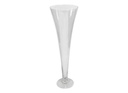 Clear Glass Vase, H23.6"xD7.9",  60x20cm (1 pc/ctn)