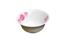 5" Opal Glass Rose Design Soup Bowl (36 pcs/ctn)