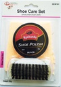 25ml Black Shoe Polish and Brush Set (144 pcs/ctn)