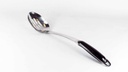 13" S.S. Slotted Spoon with Red Speckled Handle (72 pcs/ctn)