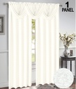 54"x 84" Mia Jacquard Grommet Window Curtain (12 pc/ctn)