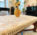 72"x72" Round Lace Table Cloth (10 pcs/ctn)