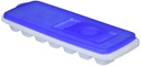 Plastic Ice Cube Tray with Blue Lid (24 pcs/ctn)