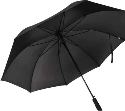 [UL1607] 29&quot; Black Straight Auto Open Umbrella (24 pcs/ctn)