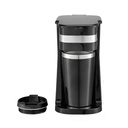 1 Cup 14oz Coffee Maker, 700W, ETL Certified, Black (6 pc/ctn)