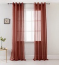 54"x84" Burgudy Window Curtain (12 pcs/ctn)