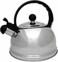 2.4QT Stainless Steel Kettle w Plastic Handle (12 pcs/ctn)