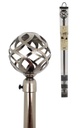 24-48" Nickel Plated Curtain Rod (10 pcs/ctn)
