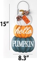 Harvest Wall Decoration 15"x 8.3"(21x38CM)(12 pc/ctn)