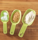3 pc set PP Flour Scoop (48 pc/ctn)