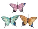 Metal Butterfly Wall Decoration (24 pcs/ctn)
