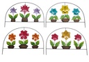 Metal Flower Garden Fence (12 pcs/ctn)
