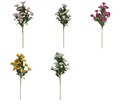 28" Pear Flower Stem,Flower Head:12 pc,6 Colors Assorted (144 pc/ctn)